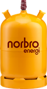 11 kg gasflaske fra Norbro Energi
