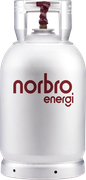 11 kg truck gas fra Norbro Energi